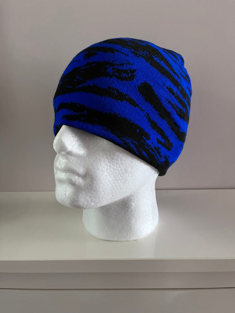 BLUE CAMO BEANIE