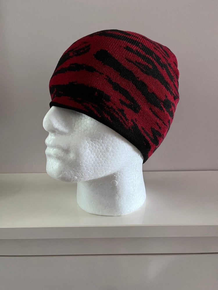 RED CAMO BEANIE