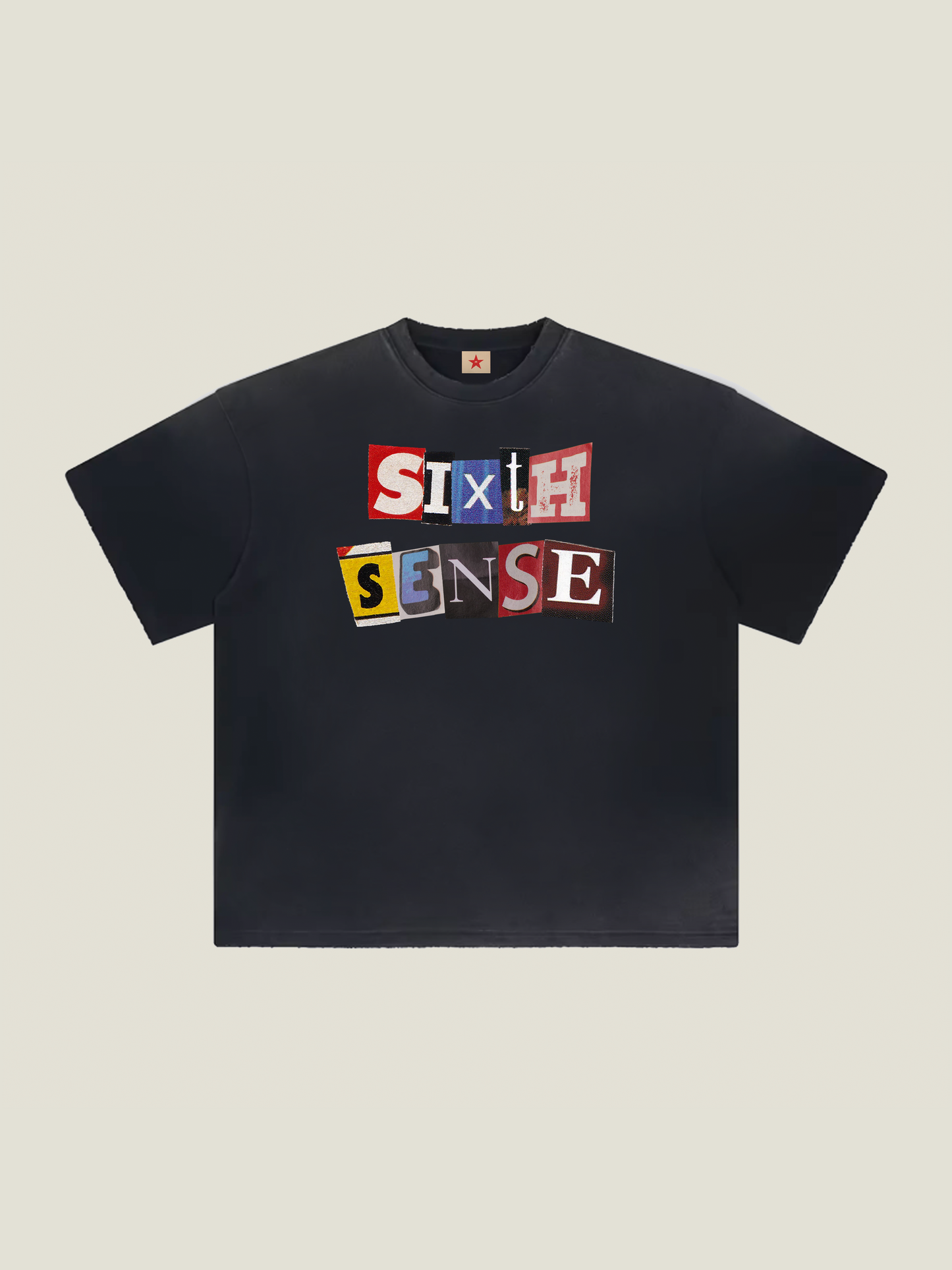 PAPER LETTERS T-SHIRT