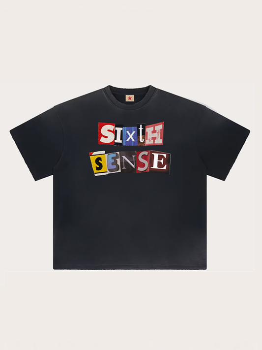 PAPER LETTERS T-SHIRT