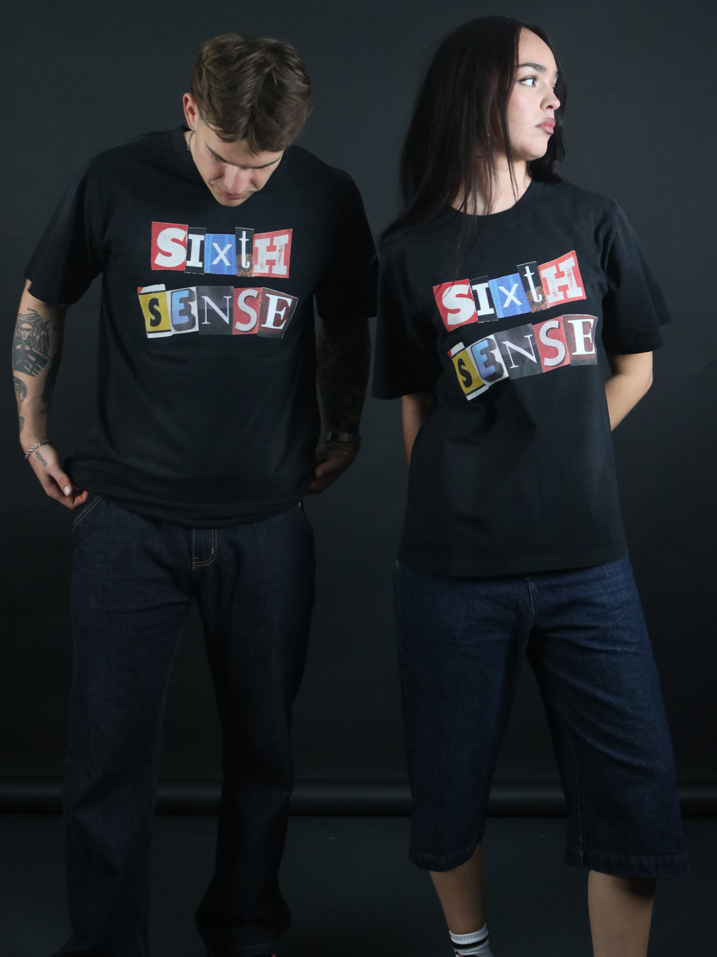 PAPER LETTERS T-SHIRT