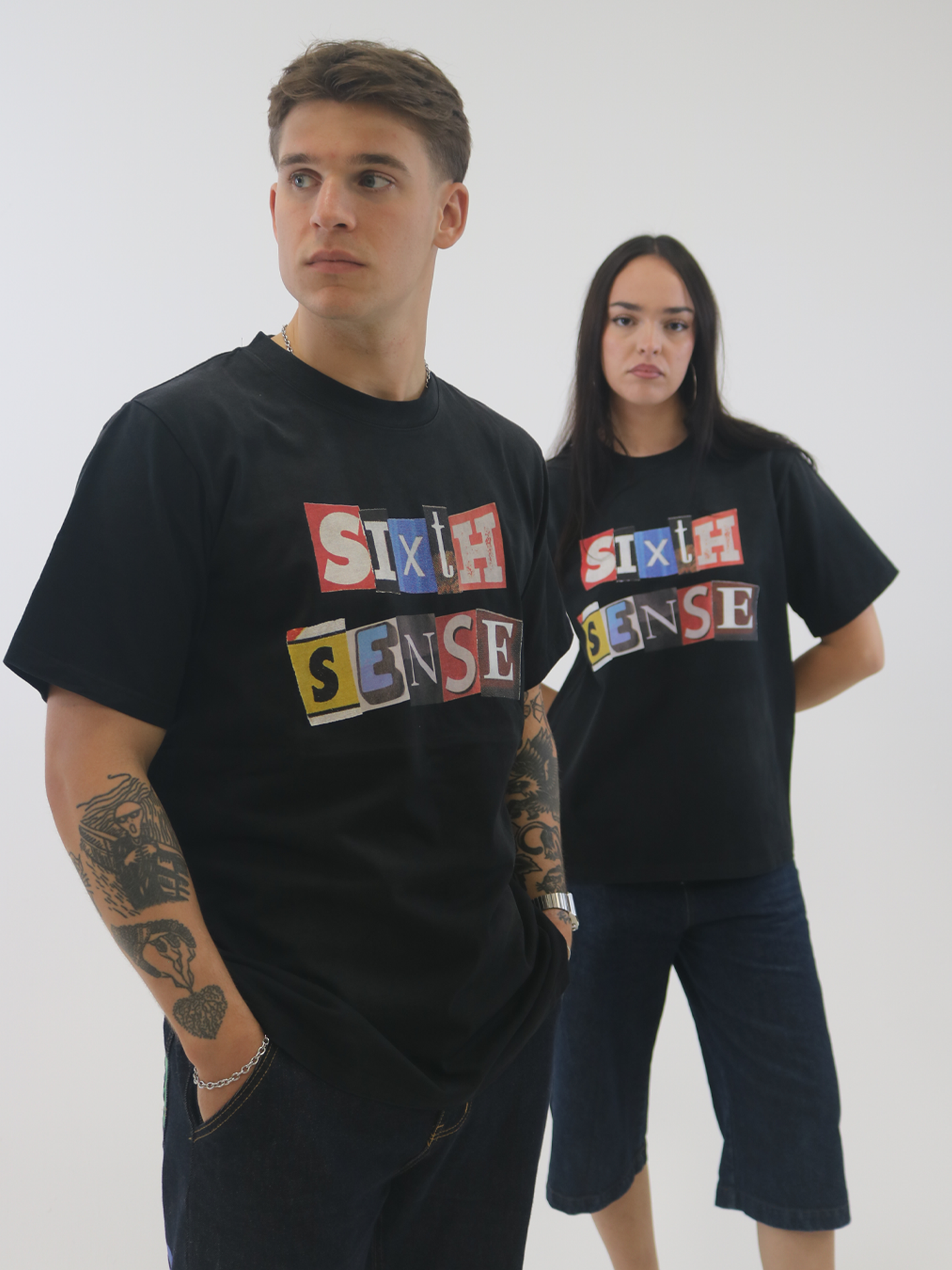 PAPER LETTERS T-SHIRT